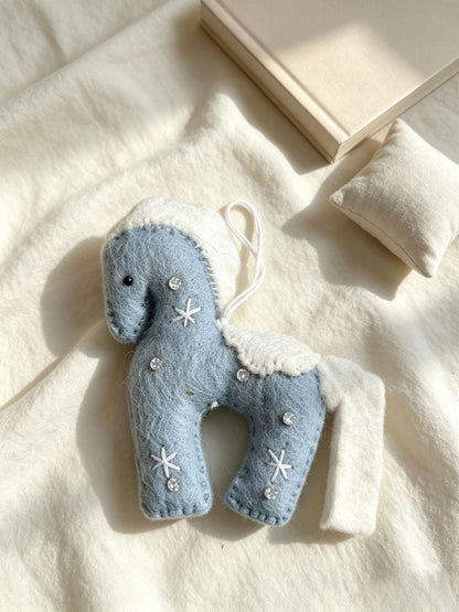 Wool Felt Animal Aroma Ornament shown in a product photo.