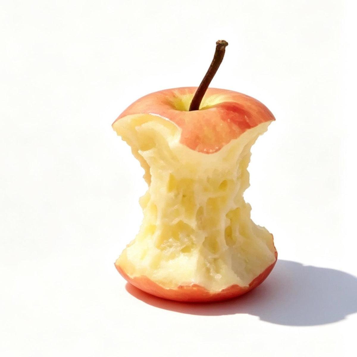 Handcrafted Bitten Apple Candle,Realistic Fruit&Vegetable Candle, Scented Food Candle, Handmade Soy Wax Candle,Fake Food Decor,Kitchen Decor