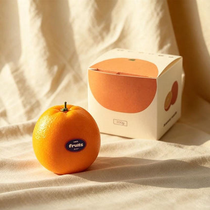 Additional product view of the fruit & vegetable candle set.
