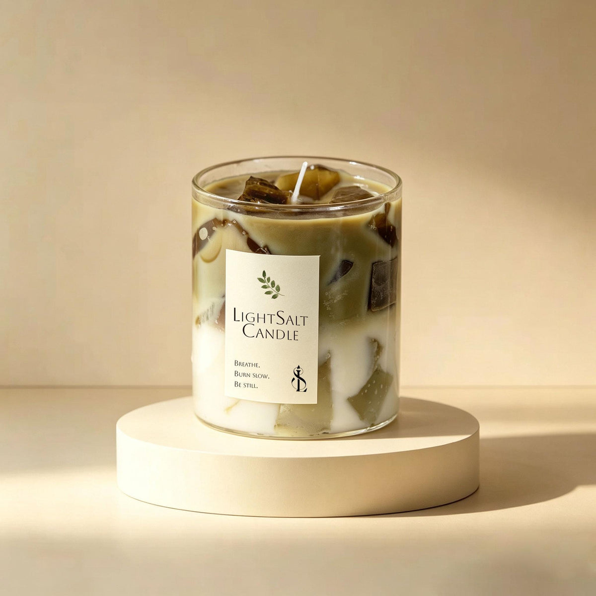 Handmade Bubble Drink Candle,Iced Drink Candle，Fake Beverage Candle,Dessert Candle, Coffee Bar Decor, Café Aesthetic Gift, Unique Home Decor